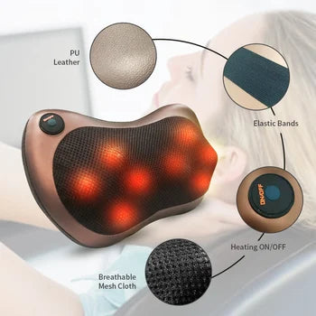 Electric Neck and Body Massage Pillow