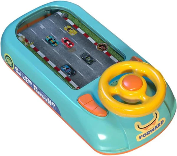 Simulation Driving Steering Wheel & Car Racing Toys For Kids